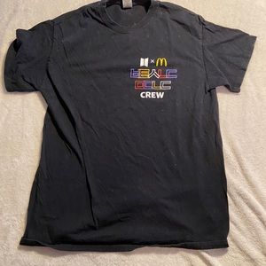 LIMITED EDITION original BTS meal McDonalds crew shirt